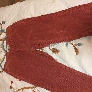 Pact organic cotton corduroy pants drawstring